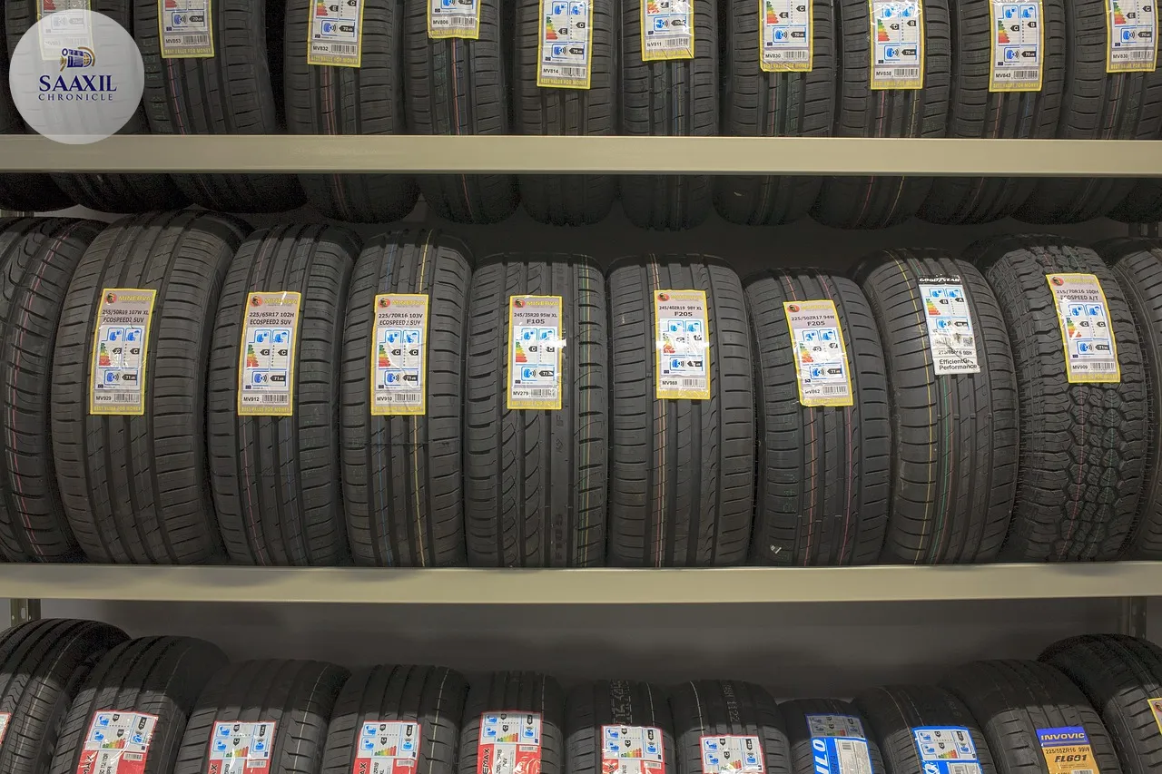Check the tyre label: the small sticker that could cut your braking distance by 18 metres